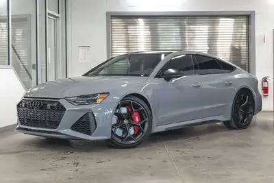 Audi RS 7 SB quattro Performance 2025: - Extérieur gris NARDO avec intérieur en cuir haut de gamme n...