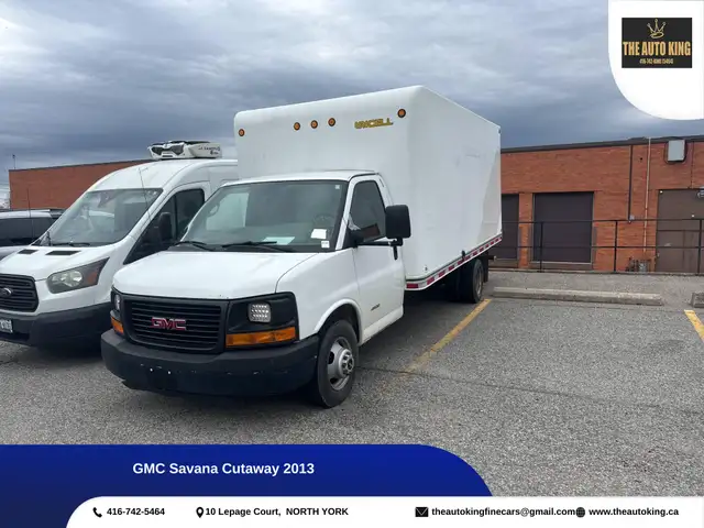 2013 GMC Savana Cutaway PRICED ONLY $14,979