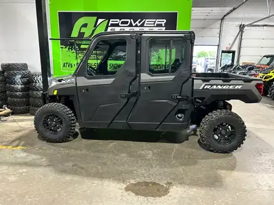 STAY COOL in the SUMMER & WARM in the winter in yhis 2022 POLARIS RANGER CREW NORTHSTAR ULTIMATE equ...
