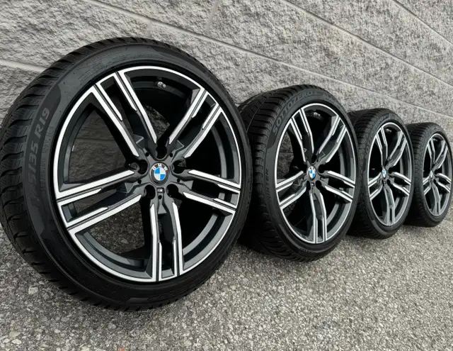 (98%) 4x BMW 5 | 8 Series 19" OEM Winter Wheels Package in Tires & Rims in City of Toronto - Image 2