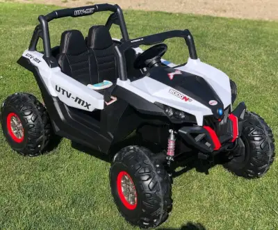 BRAND NEW KID RIDE ON ELECTRIC TOY SIDE BY SIDE UTV ATV QUAD, View more