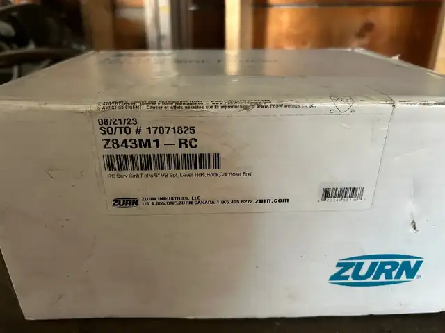 Robinet d'évier  6 po Z843M1-RC in Bathwares in Drummondville - Image 4