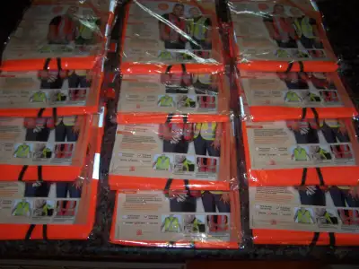 High Intensity Tear-Away Traffic Vest, View more