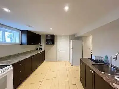 Furnished basement for a female or two females to rent a spacious private room but share kitchen and...