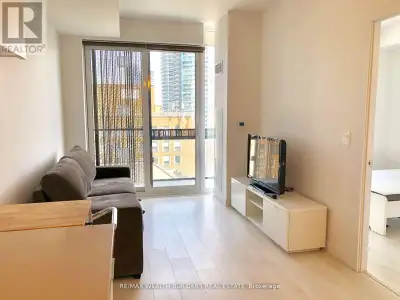 Fully FURNISHED unit at the Luxury E-Condos! Located In The Heart Of Midtown. Beautiful And Spacious...