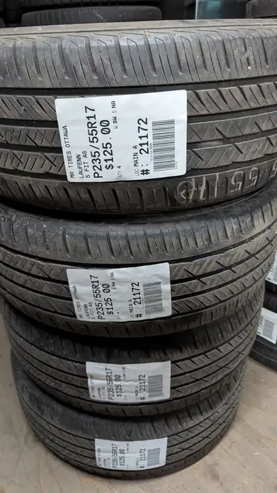 SET OF 4X LAUFENN S FIT AS TAG # 21172 Size: 235/55/17 235/55/17 Excellent condition Pressure tested...