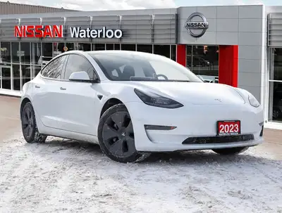 Experience the epitome of modern driving with the 2023 Tesla Model 3 Long Range AWD in a stunning Wh...