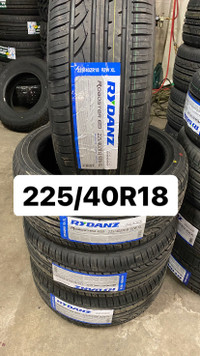225/40R18 NEW ALL SEASON TIRES $400 FOR FOUR TIRES