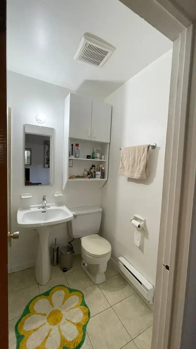 3½ meublé et très lumineux à Verdun – 3e étage – 1 445 $/mois in Long Term Rentals in City of Montréal - Image 4