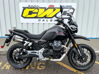 URBAN ADVENTURE BUILD CALL/TEXT 403-230-1920The 2025 Moto Guzzi V85 Strada offers a unique urban-foc...