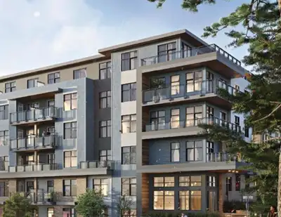 This stunning, never-before-occupied corner unit. This bright and modern home features large windows...
