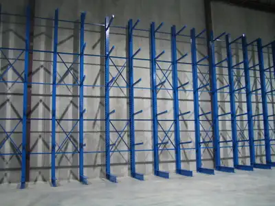 Heavy duty Cantilever Storage Racks . Double sided or single sided cantilever available. Full assemb...
