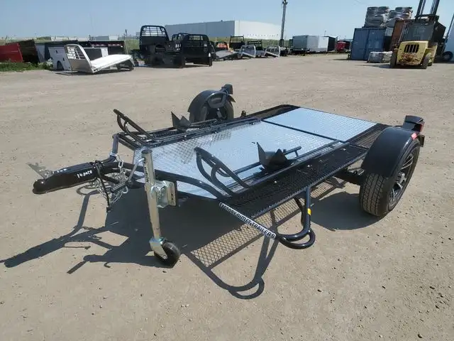 2025 MARLON 6x10ft 2-Place Motorcycle Trailer in Cargo & Utility Trailers in Edmonton - Image 4