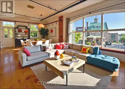 This gorgeous second storey condo unit at Thoburn Mill is your new home in the heart of historic dow...