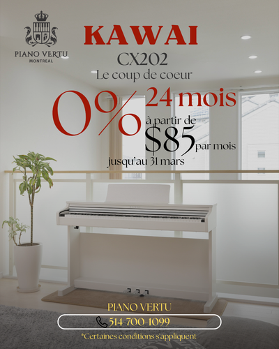 PIANO KAWAI CX202, View more