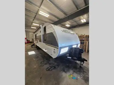 Forest River Wildwood X-Lite travel trailer 23ZEN highlights: Rear Living Area Hidden Pantry Walk-In...