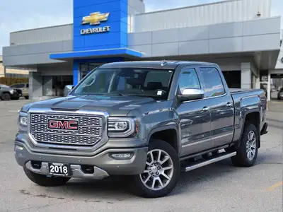 2018 GMC Sierra 1500 Denali 6.2L V8 Premium luxury meets legendary V8 performance in this 2018 GMC S...