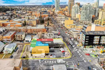 Prime location with high visibility at 17th Avenue and 5th Street SW. Situated in the vibrant heart...
