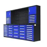 NEW 40 DRAWER 10 FT WORK TOOL BENCH & CABINETS 10FT40D in Tool Storage & Benches in Regina - Image 5