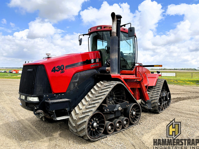 2007 CASE IH Steiger STX 430 Quadtrac Track 4WD Tractor in Farming Equipment in Edmonton - Image 2
