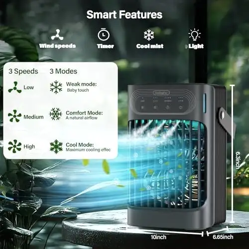 AC with Remote - Night Light - On Sale · Ships Free in Other in Regina - Image 3