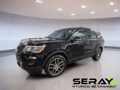 Ford Explorer Sport, quatre roues motrices 2018 ... Other Equipment Rear Spoiler, Rear Tow Hook, Rea...