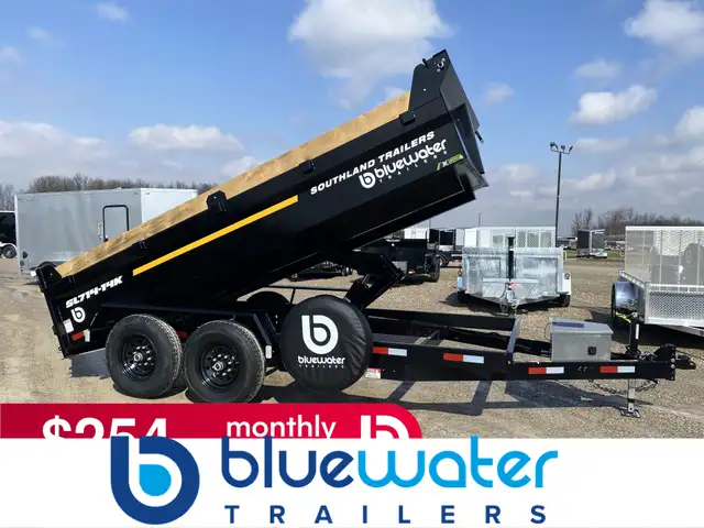 2026 Bluewater Southland Trailers Tandem Axle Dump Trailer 15,40 in Cargo & Utility Trailers in London - Image 2