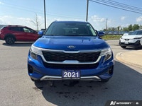 Recent Arrival! Neptune Blue 2021 Kia Seltos EX AWD CVT 2.0L I4 MPI SUNROOF, HEATED STEERING WHEEL,... (image 1)