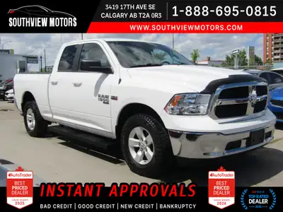 Thanks for viewing our South View Motors Inventory! 2019 Ram 1500 Classic SLT 4x4 Quad Cab | 6'4 Box...