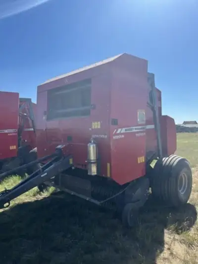 Wrapping:Both Twine and Surface Wrap ROUND BALER 1000 RPM PTO MEGA WIDE PLUS PICKUP TWINE WRAP NET W...