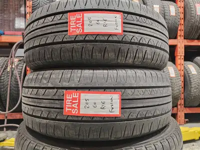 A pair of good used P205/60R16 Fuzion Touring All Season Install and balance $200 Loose purchase $80...
