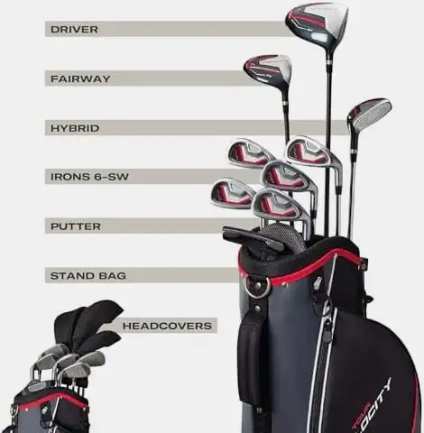 Wilson Velocity Golf Package + Bag - Hot Deal · Free Shipping in Golf in City of Toronto - Image 3