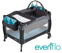 Evenflo® Portable BabySuite Deluxe Playard, SLIGHTLY USED
