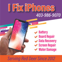 iPhone Broken Screen Repair Since 2012 in Red Deer