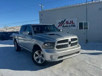 One Owner Remote Starter Heated & Ventilated Seats 2013 Dodge Ram Sport 1500 4WD 294,455 KMs 5.7L 8c...