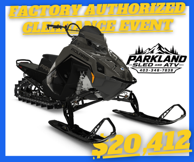 REDUCED! $2500 REBATE ENDS OCT 31! PAYMENTS LOW AS $139 BIWKLY! 2025 POLARIS PATRIOT 9R PRO RMK 155...
