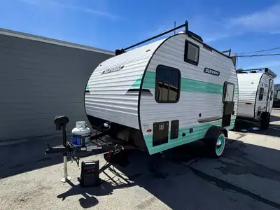 2026 Sunray 149 Retro-Inspired Adventure Trailer with Solar Package Blending vintage-inspired stylin...