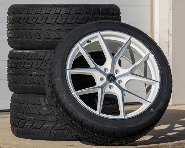 NEW 22 inch Armed SNIPER 5308 GLOSS WHITE MACHINED Wheels in Tires & Rims in Edmonton - Image 6
