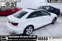 Auto Luana 2017 AUDI A3 PRENEZ UN RENDEZ-VOUS / BOOK AN APPOINTMENT (514) 327-5553 84000 KM CERTIFIÉ... (image 8)