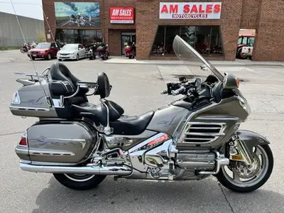 The classic touring bike Honda Goldwing. One of the most comfortable ( if not the most comfortable )...