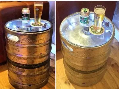 58 litre Stainless Steel Beer Keg... Perfect for the Home Brew Maker! Kegs can be used as BBQ's, Smo...