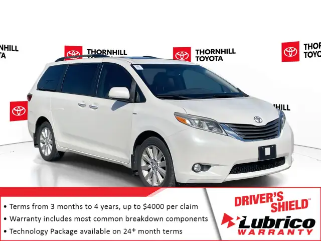 2016 Toyota Sienna XLE 5dr XLE 7-Pass AWD