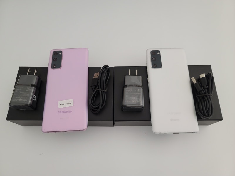 Samsung S20 & Fe S20 Plus & Ultra Unlocked New cond 1 Year War Cell