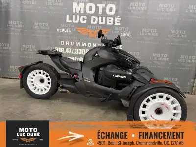 2023 Can-Am Ryker 900 Rally Can-Am Ryker 900 Rally 2023 SEULEMENT 1 959 KM MOTEUR 900CC MODÈLE RALLY...