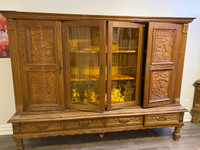Antique Cabinet Solid Wood