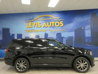 DODGE DURANGO 2017 GT ÉDITION AWD 4X4 7 PASSAGERS TOUT ÉQUIPÉ / CAMÉRA DE RECUL / SIEGES EN CUIR NOI...