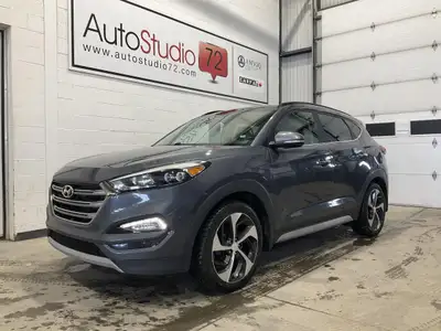 // JAMAIS ACCIDENTÉ! //Ce Hyundai Tucson 2017 Limited AWD, gris à intérieur noir, est un VUS pratiqu...