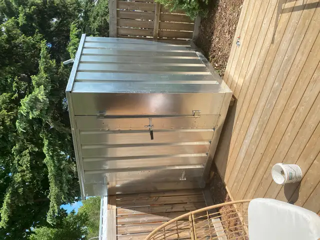 Garden Shed STEEL 7’ X 7’ Starting at $48 per month in Outdoor Tools & Storage in Tricities/Pitt/Maple - Image 2