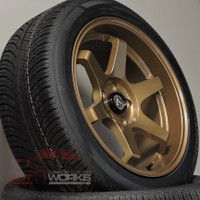 NEW!! GLOSS BRONZE 18 INCH CONCAVE rims W/NEW TIRES!! ONLY $1250