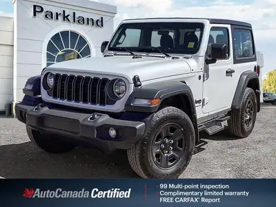 Built for adventure and unmistakable off-road capability, this *2025 Jeep Wrangler Sport* in *Bright...